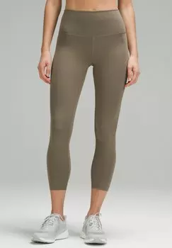 Леггинсы WUNDER TRAIN CROP 23"TRUE lululemon, цвет light green