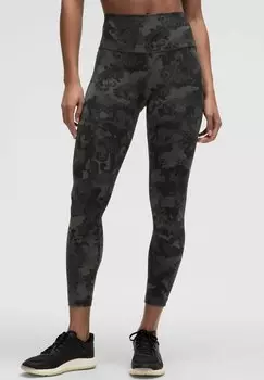 Леггинсы WUNDER TRAIN HIGH-RISE 64CM lululemon, черный