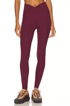 Леггинсы YEAR OF OURS Ribbed Veronica, цвет Dark Cherry