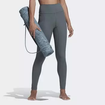 Леггинсы Yoga Essentials с высокой талией ADIDAS, цвет blau
