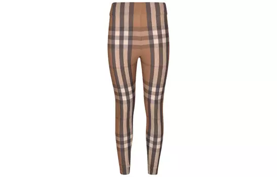 Леггинсы женские Burberry, коричневый