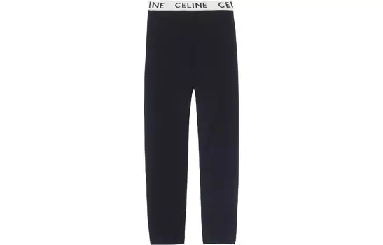 Леггинсы женские Celine, черный / белый