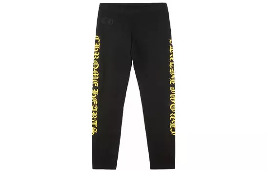 Леггинсы женские черные Chrome Hearts