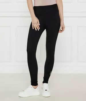 Леггинсы женские Ea7 однотонные, черный