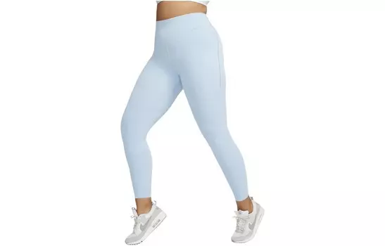 Леггинсы женские легкие Armory синие Nike