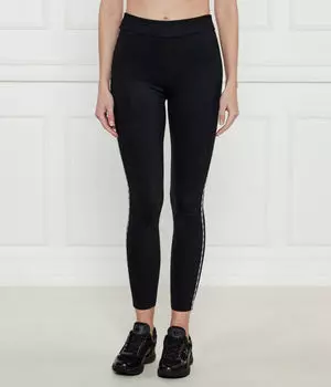 Леггинсы женские Michael Kors с лампасами, черный