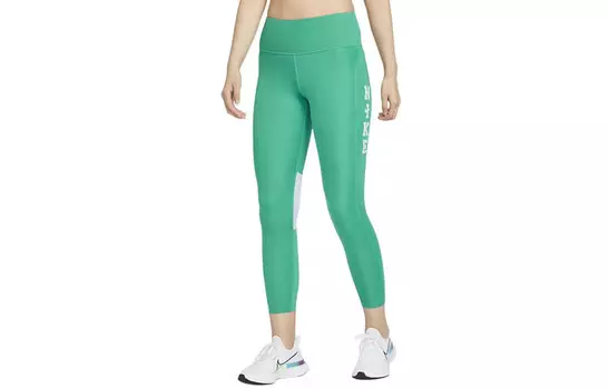 Леггинсы женские Poseidon Green Nike