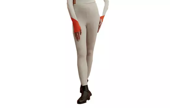 Леггинсы женские серые Hermes