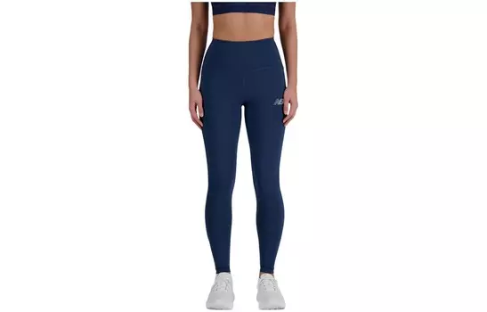 Леггинсы женские синие New Balance