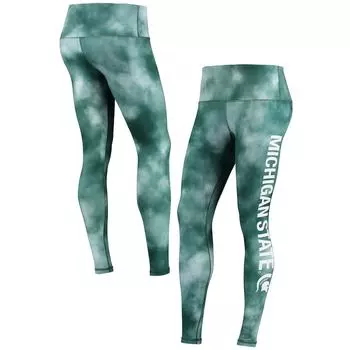 Леггинсы ZooZatz Michigan State Spartans, зеленый