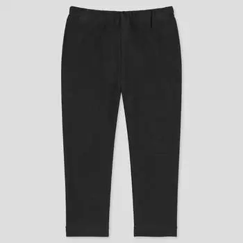 Легинсы для малышей Uniqlo Toddler Cotton, черный