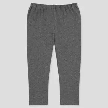 Легинсы для малышей Uniqlo Toddler Cotton, темно-серый