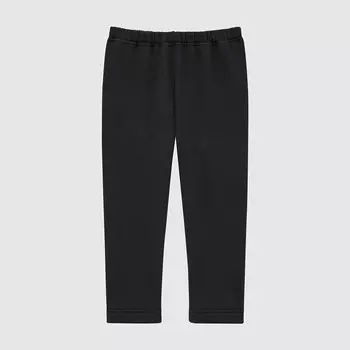 Легинсы для малышей Uniqlo Toddler Fleece, черный