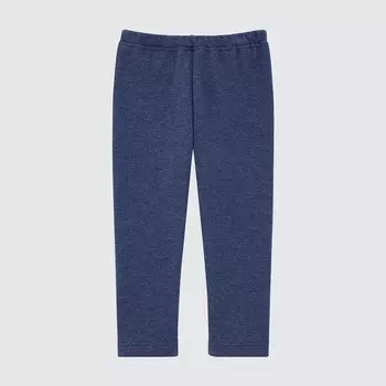 Легинсы для малышей Uniqlo Toddler Fleece, темно-синий