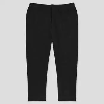 Легинсы для малышей Uniqlo Toddler Ribbed, черный