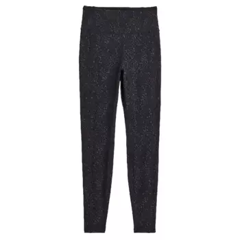 Легинсы H&amp;M Reflective Running, черный с рисунком