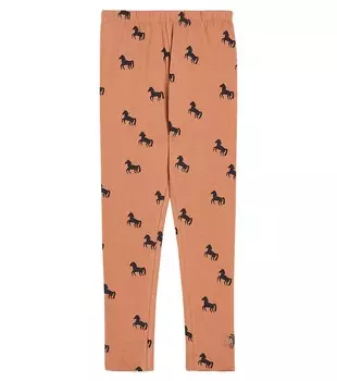 Легинсы marie из смесового хлопка с принтом Liewood, розовый