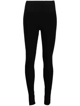 Легинсы с разрезами Galvan London, черный