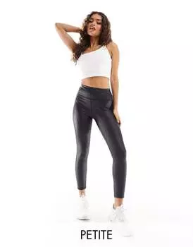Легинсы с сетчатым эффектом ASOS 4505 Petite