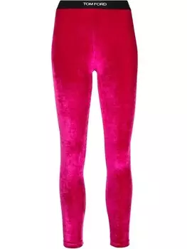 Легинсы с завышенной талией и логотипом TOM FORD, розовый