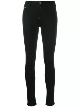 Легинсы скинни Philipp Plein, черный
