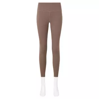 Легинсы Uniqlo AIRism UV Protection, коричневый