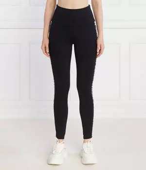 Легинсы женские Michael Kors с лампасами, черный