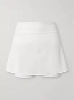 Легкая эластичная юбка для тенниса Lululemon, белый