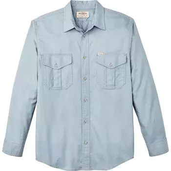 Легкая аляскинская рубашка гида Filson, голубой