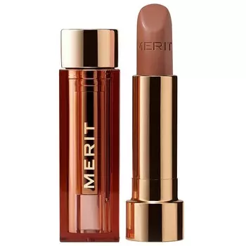 Легкая атласная губная помада MERIT Signature Lip, цвет Slip