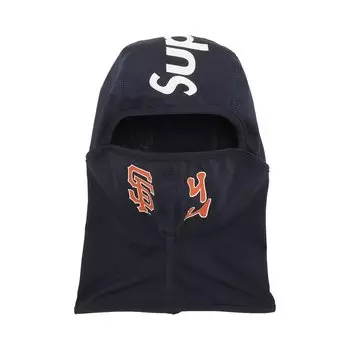 Легкая балаклава Supreme x MLB Kanji Teams — Giants Navy