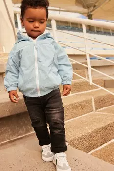 Легкая дождезащитная куртка (от 3 месяцев до 7 лет) Next, синий