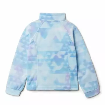 Легкая флисовая куртка с принтом Columbia Benton Springs II для девочек 4–18 лет, цвет Daredevil Omblur