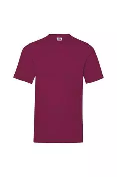 Легкая футболка с короткими рукавами Fruit of the Loom, красный