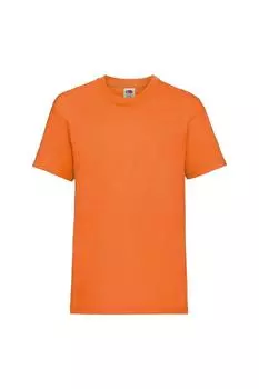 Легкая футболка с короткими рукавами Fruit of the Loom, оранжевый