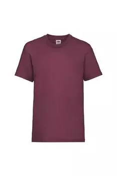 Легкая футболка с короткими рукавами Fruit of the Loom, красный