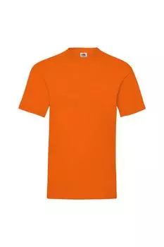 Легкая футболка с короткими рукавами Fruit of the Loom, оранжевый