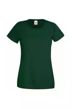 Легкая футболка с короткими рукавами Lady-Fit Fruit of the Loom, зеленый