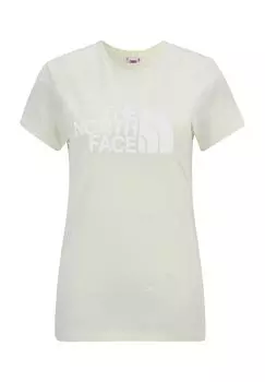 Легкая футболка с логотипом, для женщин THE NORTH FACE, желтый