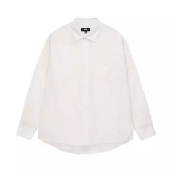 Легкая классическая рубашка Stussy Off White Stripe