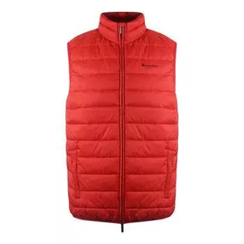 Легкая красная куртка-жилет с логотипом London Aquascutum, красный