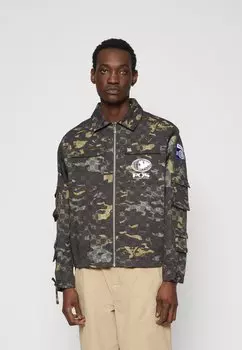 Легкая куртка AETHER JACKET UNISEX PEQUS, зеленый