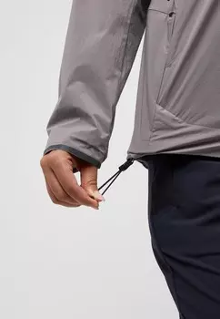 Легкая куртка BIKE COMMUTE XT JKT W Jack Wolfskin, серо-коричневый