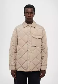 Легкая куртка BLOUSON Armani Exchange, серо-коричневый