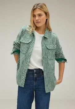 Легкая куртка BOUCL OVERSHIRT Street One, цвет grn