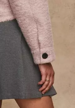 Легкая куртка BOUCLE CROPPED BOXY REGULAR FIT Next, розовый