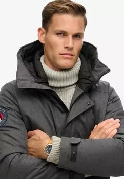 Легкая куртка CITY PADDED Superdry, темно-серый