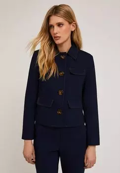 Легкая куртка CON MAXI BOTTONI Motivi, синий