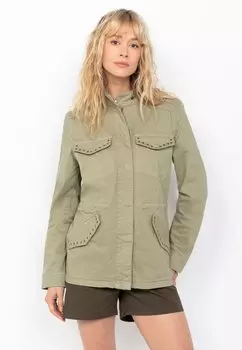 Легкая куртка DE COMBAT MULTIPOCHES Schott, зеленый