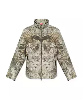 Легкая куртка Diesel, зеленый